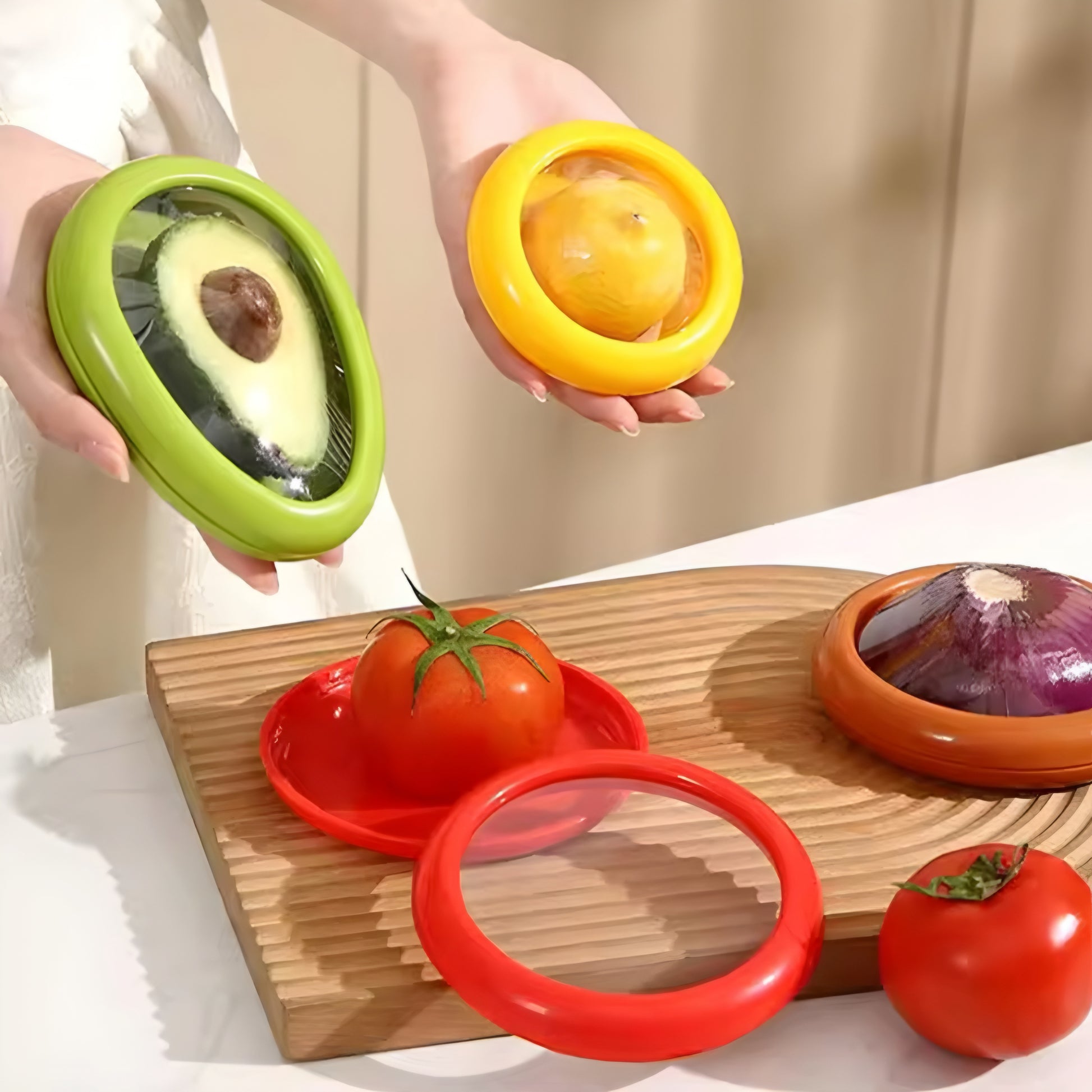 Contenedor Elástico para Frutas y Verduras