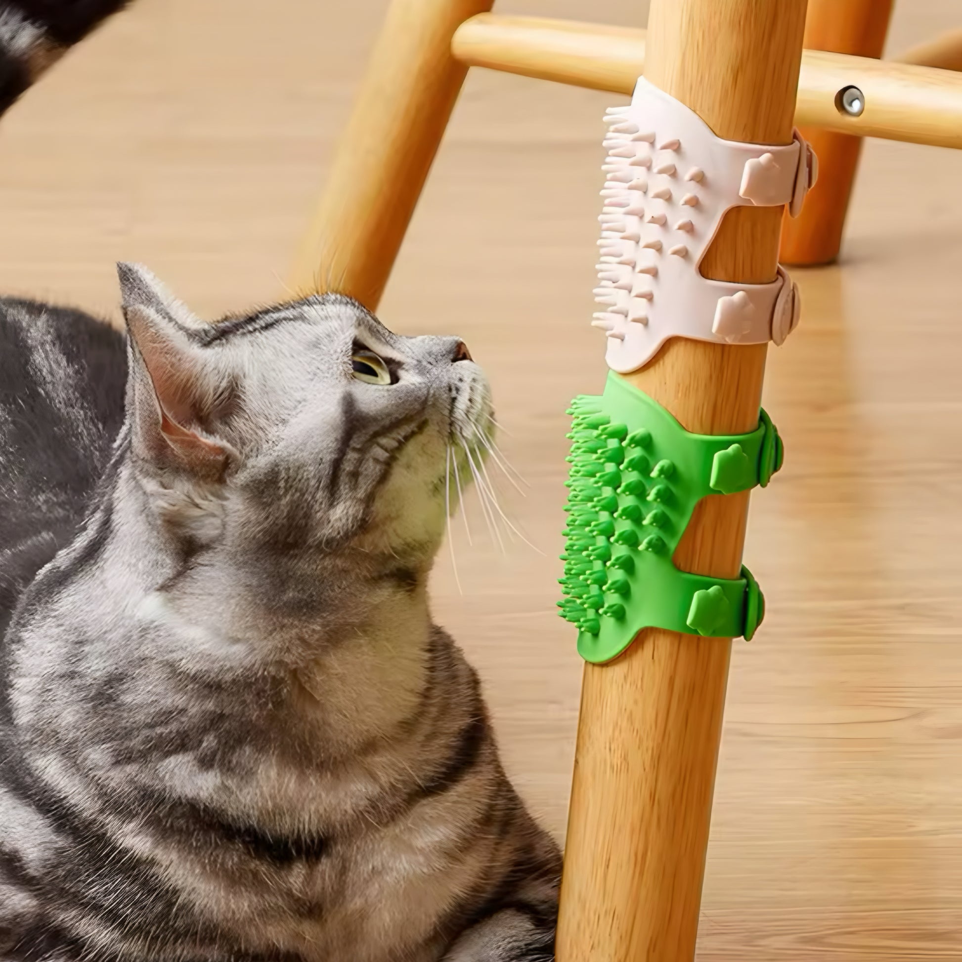 Cepillo de Masaje de Silicona para Gatos