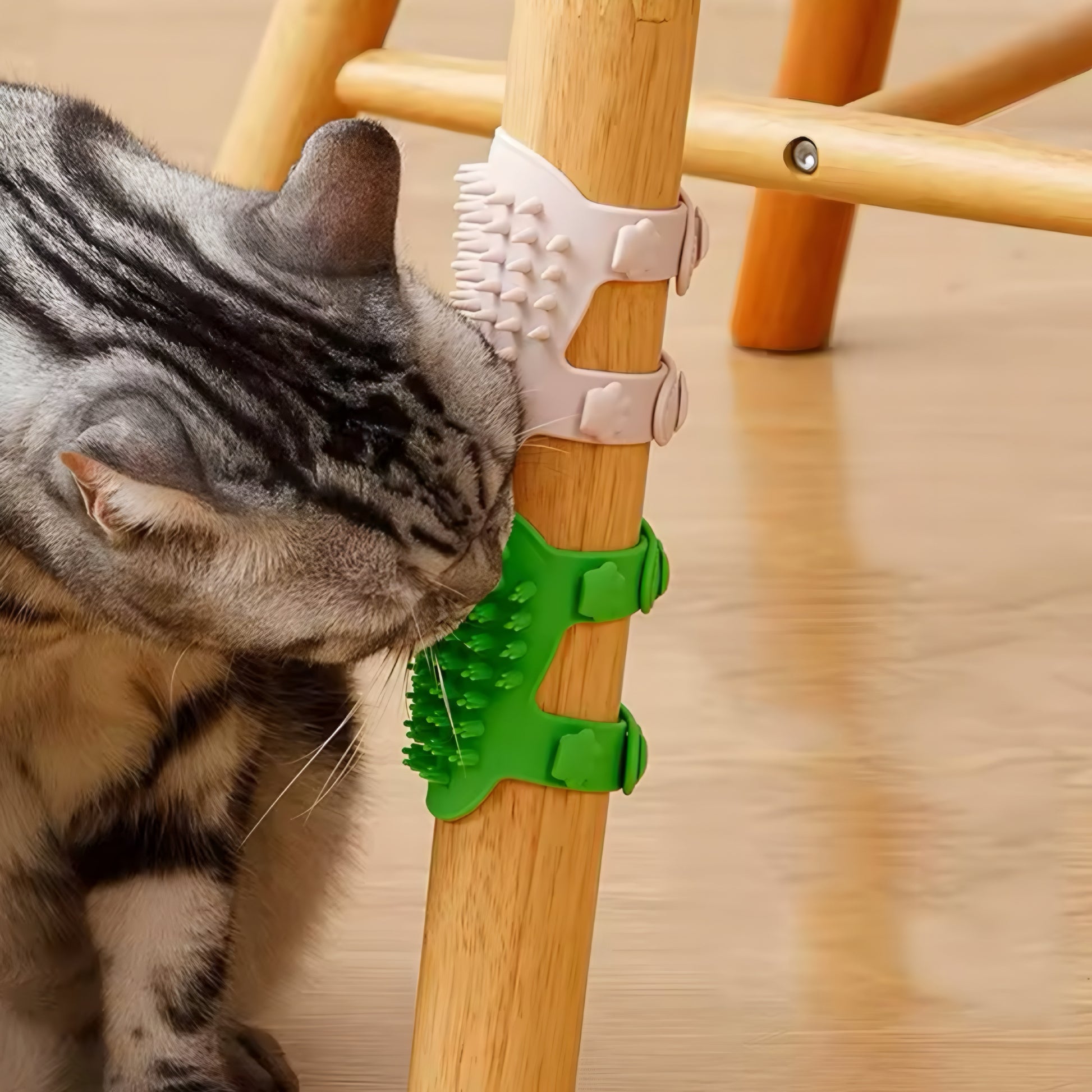 Cepillo de Masaje de Silicona para Gatos
