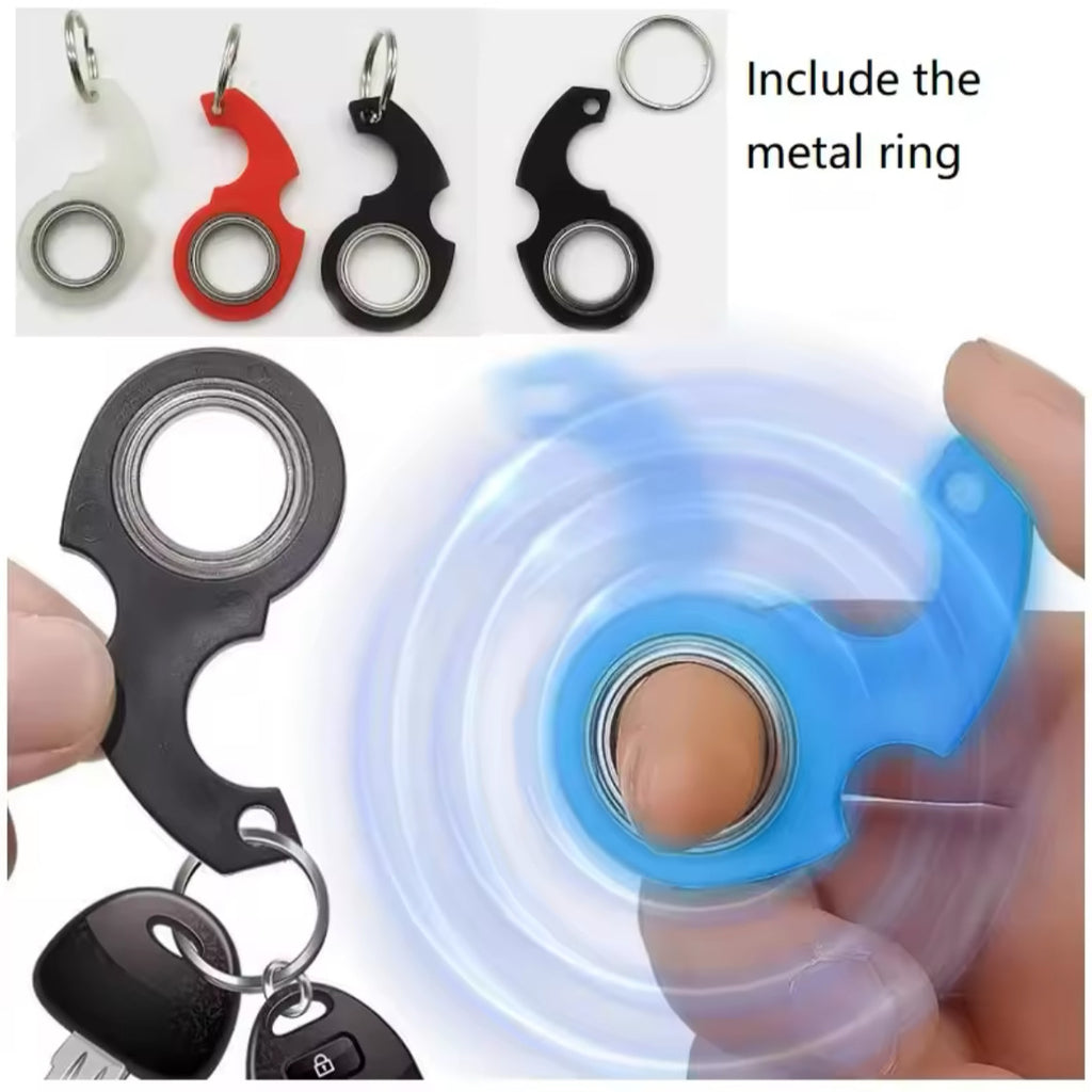 Llavero Fidget Spinner – Gira en cualquier lugar y momento