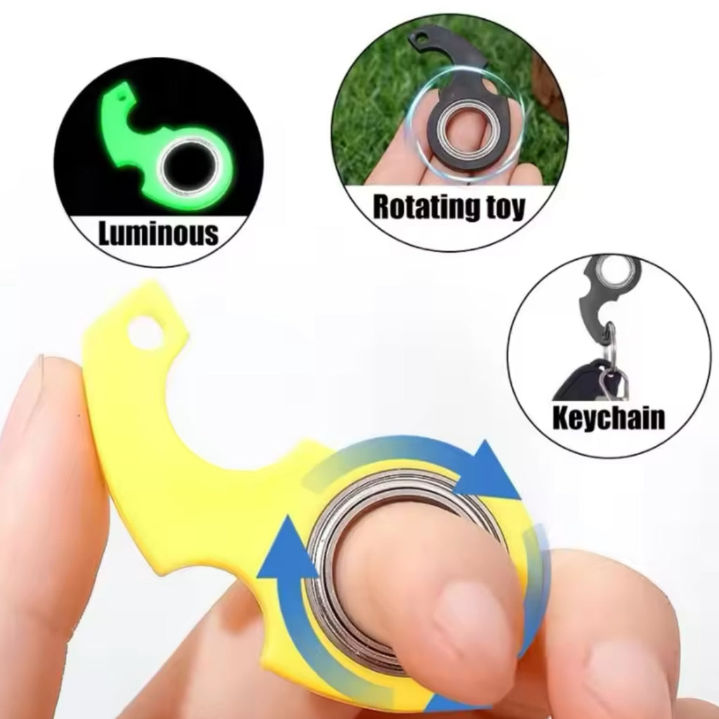 Llavero Fidget Spinner – Gira en cualquier lugar y momento