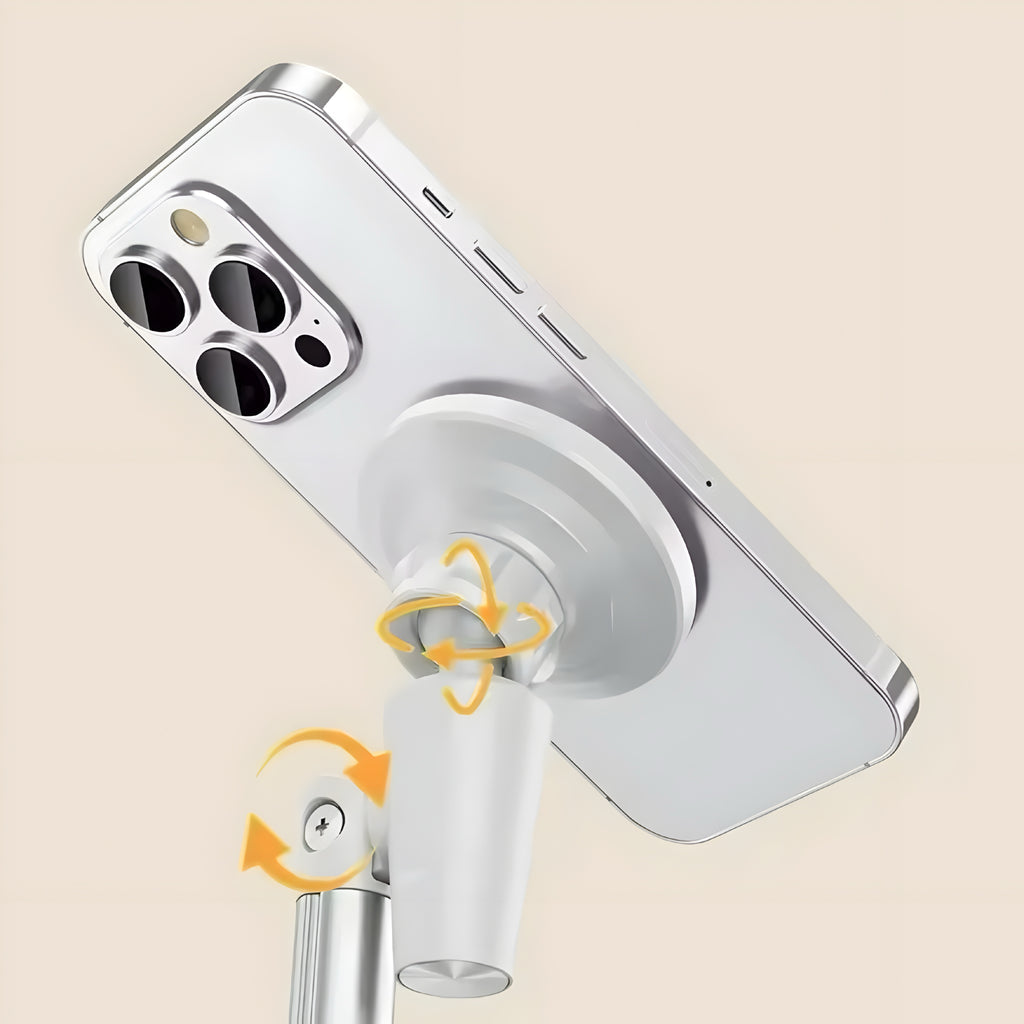 Soporte Magnético de Aluminio para Teléfono