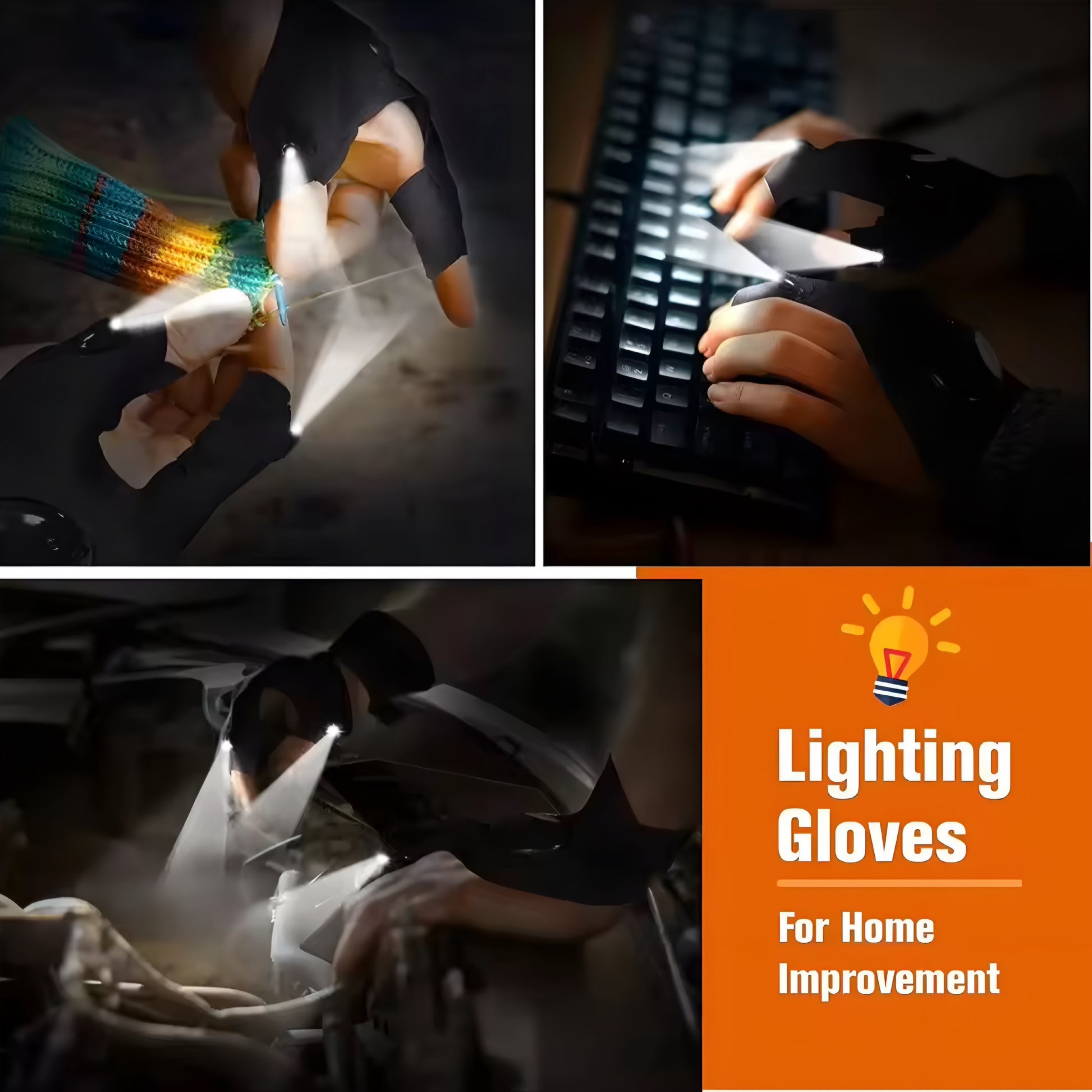 Luz Manos Libres para Tareas Nocturnas